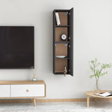 NNEVL TV Cabinets 2 pcs Grey 30.5x30x60 cm Chipboard