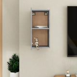 NNEVL TV Cabinet Concrete Grey 30.5x30x60 cm Chipboard