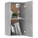 NNEVL TV Cabinets 2 pcs Concrete Grey 30.5x30x60 cm Chipboard