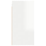 NNEVL TV Cabinet High Gloss White 30.5x30x60 cm Chipboard