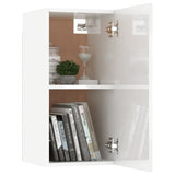 NNEVL TV Cabinets 2 pcs High Gloss White 30.5x30x60 cm Chipboard