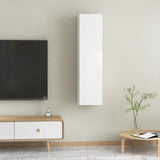 NNEVL TV Cabinets 2 pcs High Gloss White 30.5x30x60 cm Chipboard