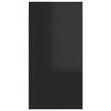 NNEVL TV Cabinet High Gloss Black 30.5x30x60 cm Chipboard