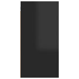 NNEVL TV Cabinets 2 pcs High Gloss Black 30.5x30x60 cm Chipboard