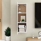 NNEVL TV Cabinet White 30.5x30x90 cm Chipboard