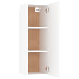 NNEVL TV Cabinet White 30.5x30x90 cm Chipboard