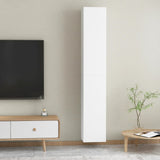 NNEVL TV Cabinets 2 pcs White 30.5x30x90 cm Chipboard