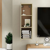 NNEVL TV Cabinet Sonoma Oak 30.5x30x90 cm Chipboard