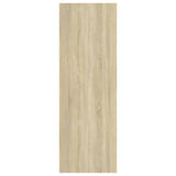 NNEVL TV Cabinets 2 pcs Sonoma Oak 30.5x30x90 cm Chipboard