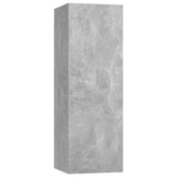 NNEVL TV Cabinet Concrete Grey 30.5x30x90 cm Chipboard
