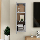 NNEVL TV Cabinet Concrete Grey 30.5x30x90 cm Chipboard