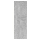 NNEVL TV Cabinet Concrete Grey 30.5x30x90 cm Chipboard