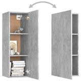 NNEVL TV Cabinet Concrete Grey 30.5x30x90 cm Chipboard