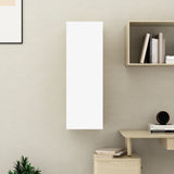 NNEVL TV Cabinet White and Sonoma Oak 30.5x30x90 cm Chipboard