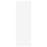 NNEVL TV Cabinet White and Sonoma Oak 30.5x30x90 cm Chipboard