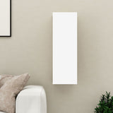 NNEVL TV Cabinet White and Sonoma Oak 30.5x30x90 cm Chipboard
