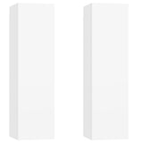 NNEVL TV Cabinets 2 pcs White 30.5x30x110 cm Chipboard