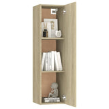 NNEVL TV Cabinet Sonoma Oak 30.5x30x110 cm Chipboard