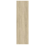 NNEVL TV Cabinet Sonoma Oak 30.5x30x110 cm Chipboard