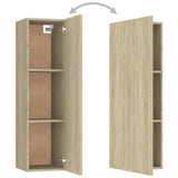 NNEVL TV Cabinet Sonoma Oak 30.5x30x110 cm Chipboard