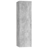 NNEVL TV Cabinet Concrete Grey 30.5x30x110 cm Chipboard