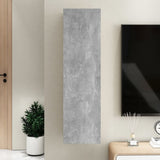 NNEVL TV Cabinet Concrete Grey 30.5x30x110 cm Chipboard