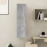 NNEVL TV Cabinet Concrete Grey 30.5x30x110 cm Chipboard