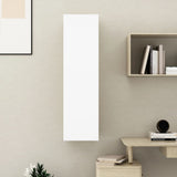 NNEVL TV Cabinet White and Sonoma Oak 30.5x30x110 cm Chipboard