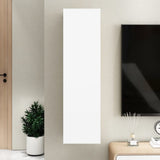 NNEVL TV Cabinet White and Sonoma Oak 30.5x30x110 cm Chipboard