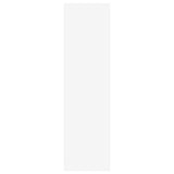 NNEVL TV Cabinet White and Sonoma Oak 30.5x30x110 cm Chipboard