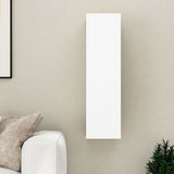 NNEVL TV Cabinet White and Sonoma Oak 30.5x30x110 cm Chipboard