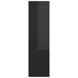 NNEVL TV Cabinets 2 pcs High Gloss Black 30.5x30x110 cm Chipboard