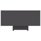 NNEVL Coffee Table Grey 85x55x31 cm Chipboard