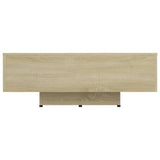 NNEVL Coffee Table Sonoma Oak 85x55x31 cm Chipboard