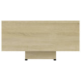 NNEVL Coffee Table Sonoma Oak 85x55x31 cm Chipboard