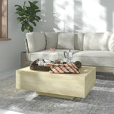 NNEVL Coffee Table Sonoma Oak 85x55x31 cm Chipboard