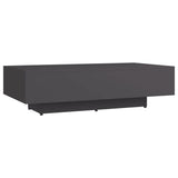 NNEVL Coffee Table Grey 115x60x31 cm Chipboard