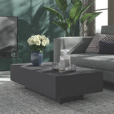 NNEVL Coffee Table Grey 115x60x31 cm Chipboard