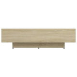 NNEVL Coffee Table Sonoma Oak 115x60x31 cm Chipboard