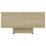 NNEVL Coffee Table Sonoma Oak 115x60x31 cm Chipboard