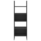 NNEVL Book Cabinet Grey 60x35x180 cm Chipboard