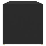 NNEVL Shoe Storage Bench Black 105x35x35 cm Chipboard