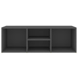 NNEVL Shoe Storage Bench Grey 105x35x35 cm Chipboard