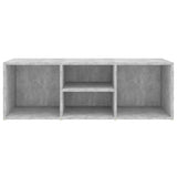 NNEVL Shoe Storage Bench Concrete Grey 105x35x35 cm Chipboard