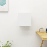 NNEVL Wall Mounted TV Cabinet White 30.5x30x30 cm