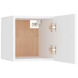 NNEVL Wall Mounted TV Cabinet White 30.5x30x30 cm