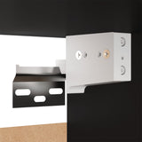 NNEVL Wall Mounted TV Cabinet Black 30.5x30x30 cm