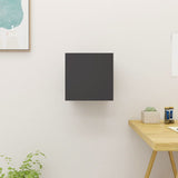 NNEVL Wall Mounted TV Cabinet Grey 30.5x30x30 cm