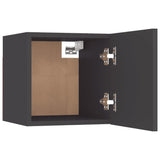 NNEVL Wall Mounted TV Cabinet Grey 30.5x30x30 cm