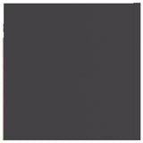 NNEVL Wall Mounted TV Cabinets 4 pcs Grey 30.5x30x30 cm